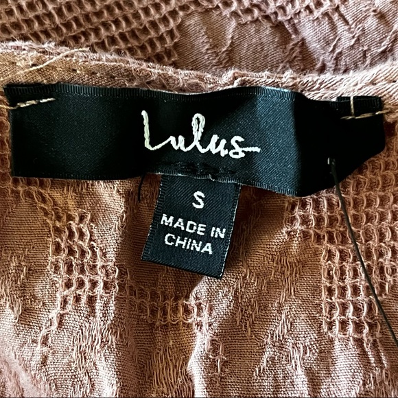 Lulus Time for Tea Dusty Rose Jacquard Sleeveless Midi Dress - Size Small - Picture 7 of 16